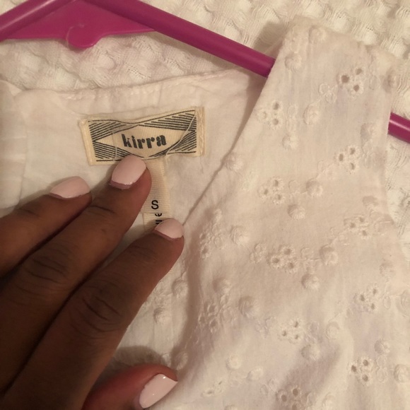 White Peplum Top - Picture 6 of 6